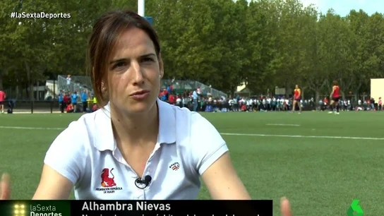 Alhambra Nievas, árbitro de Rugby Alhambra Nievas, árbitro de Rugby