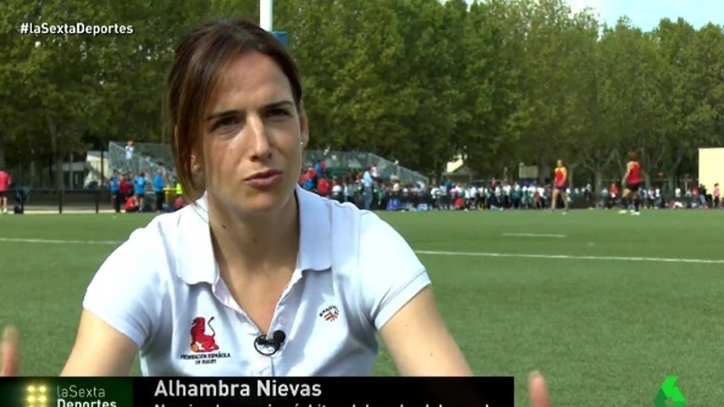 Alhambra Nievas, árbitro de Rugby Alhambra Nievas, árbitro de Rugby