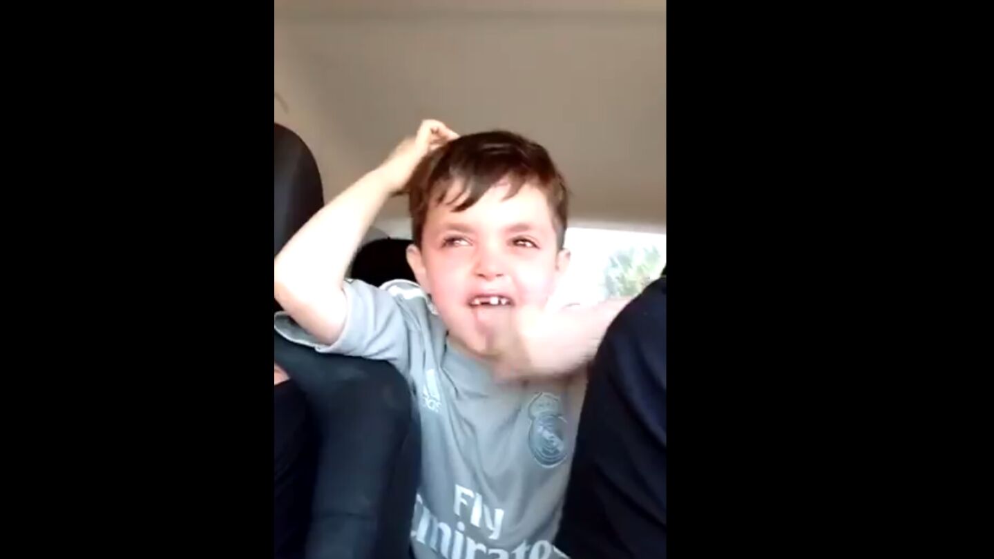 El v&iacute;deo viral del ni&ntilde;o que no quiere ser portero