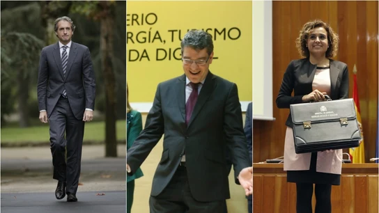 Íñigo de la Serna, Álvaro Nadal y Dolors Montserrat Íñigo de la Serna, Álvaro Nadal y Dolors Montserrat