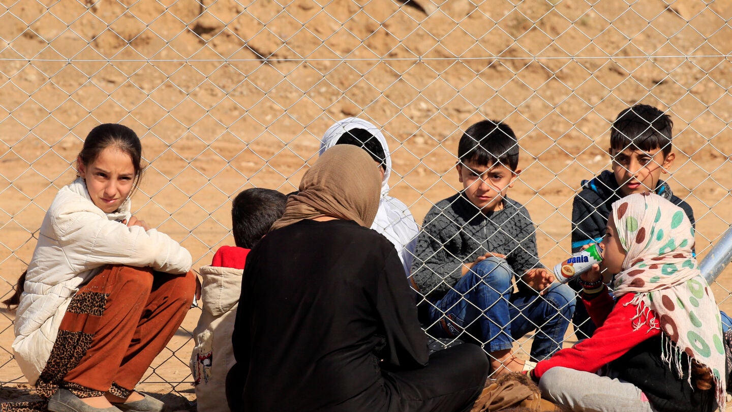 Ni&ntilde;os en Mosul