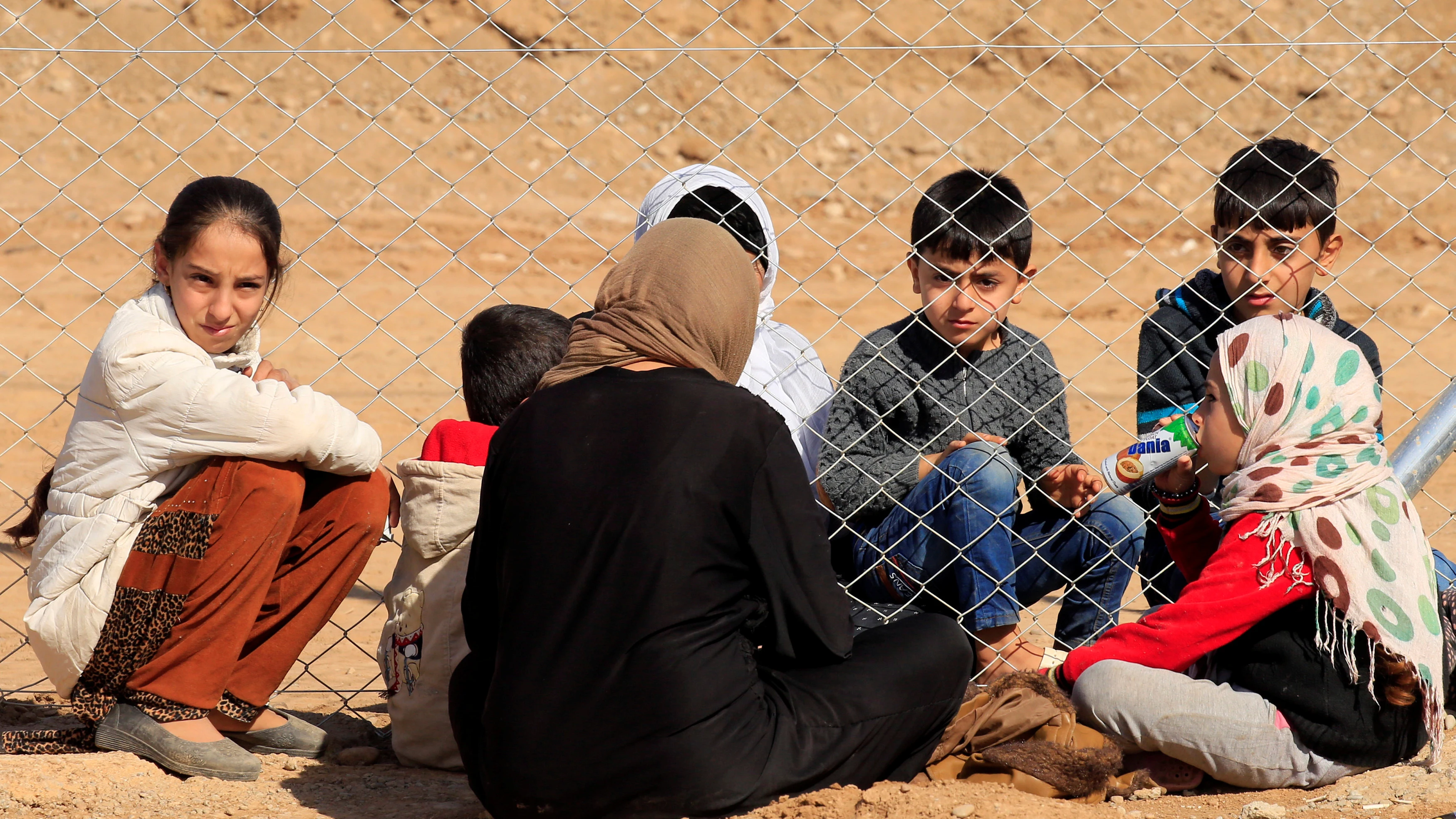 Niños en Mosul