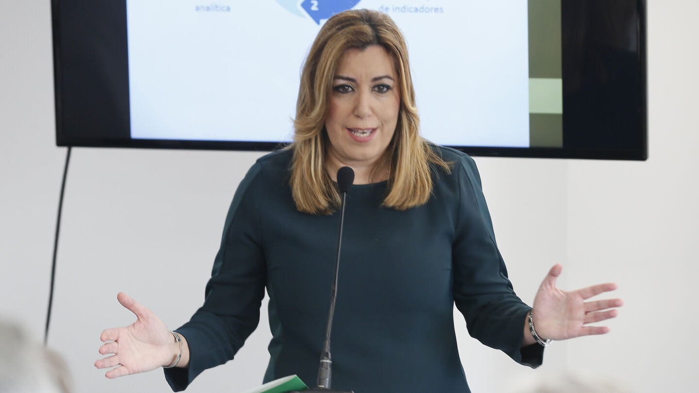 Susana D&iacute;az ante los medios