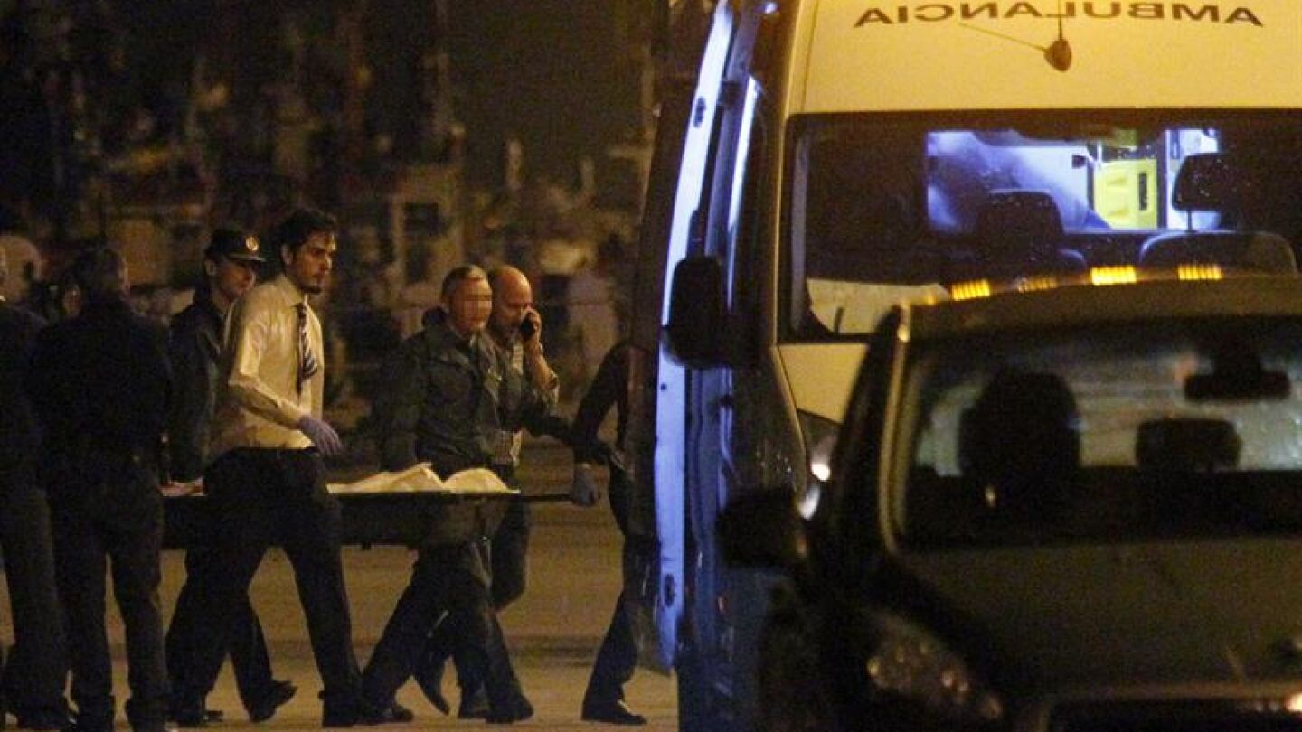 Trasladan los cuerpos sin vida de los narcotraficantes