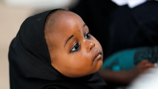 Una bebé en Nigeria Una bebé en Nigeria
