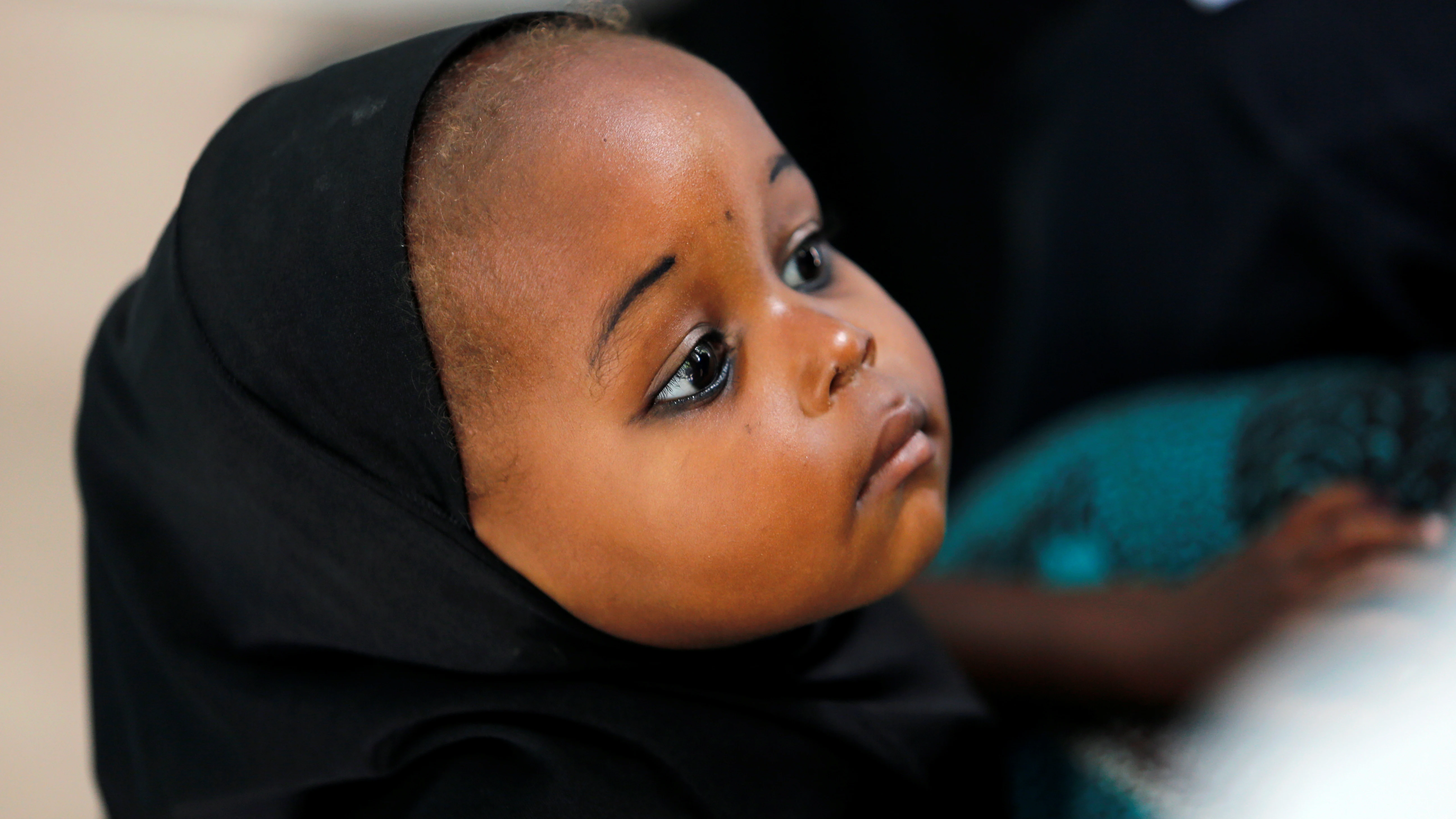 Una bebé en Nigeria Una bebé en Nigeria