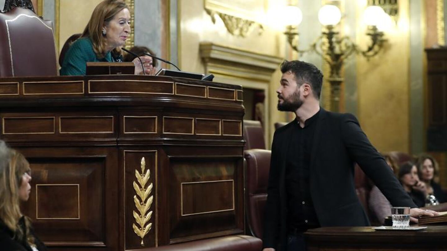 El portavoz adjunto de ERC en el Congreso, Gabriel Rufi&aacute;n 