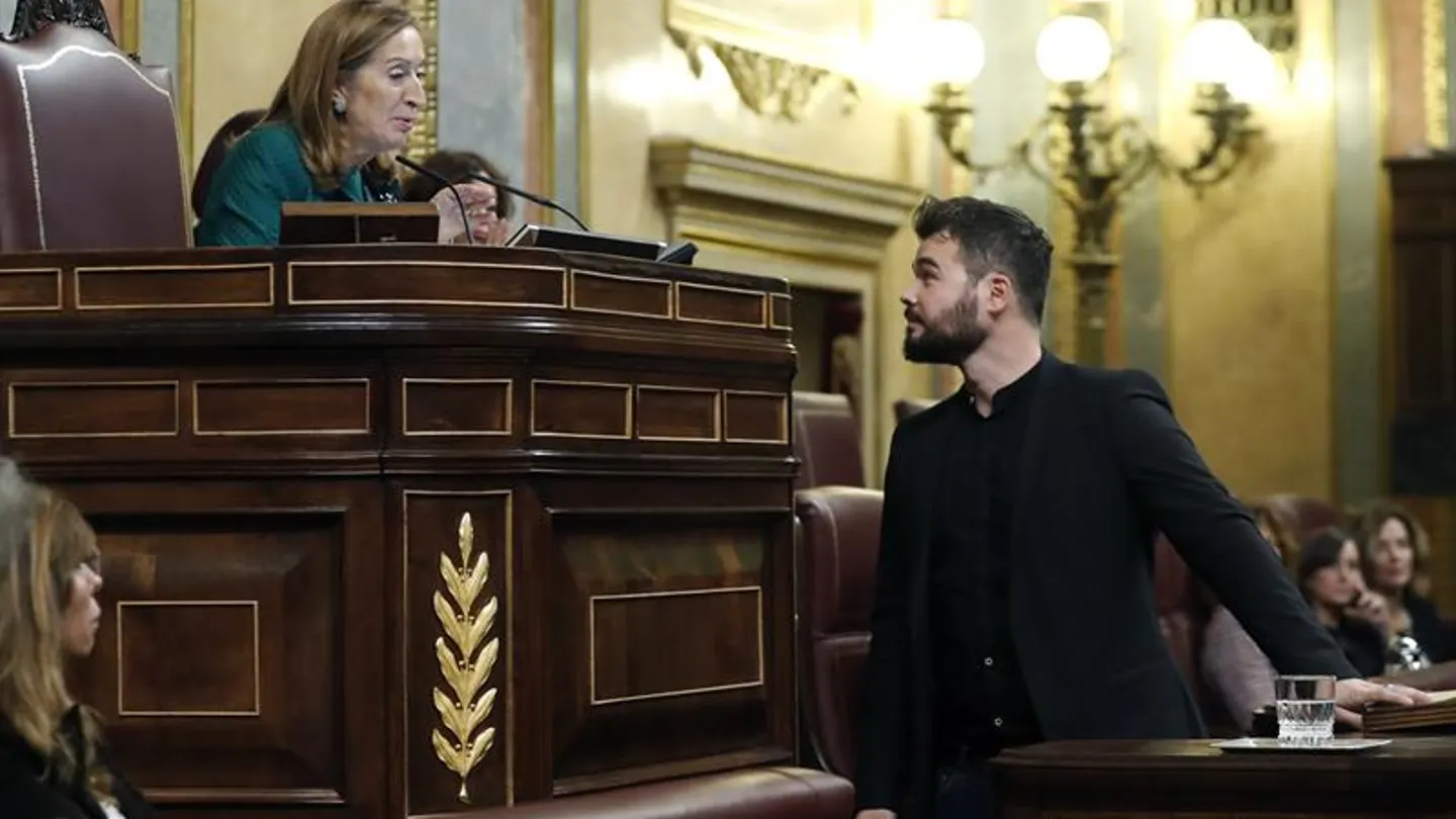 El portavoz adjunto de ERC en el Congreso, Gabriel Rufián El portavoz adjunto de ERC en el Congreso, Gabriel Rufián