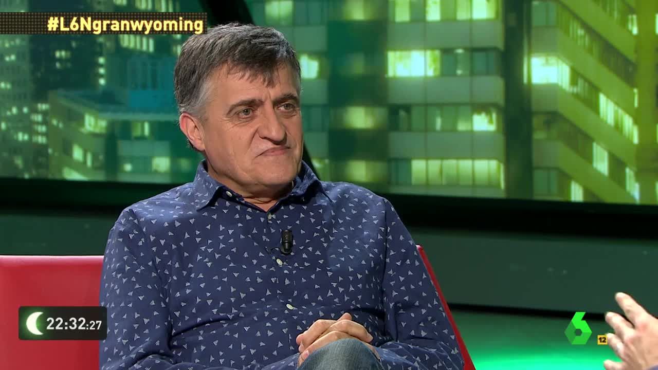 El Gran Wyoming: "Admiro a mi padre, era de derechas y tragó con hijos que no tenían nada que ver con él"