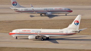 Aviones de la aerolínea China Eastern 