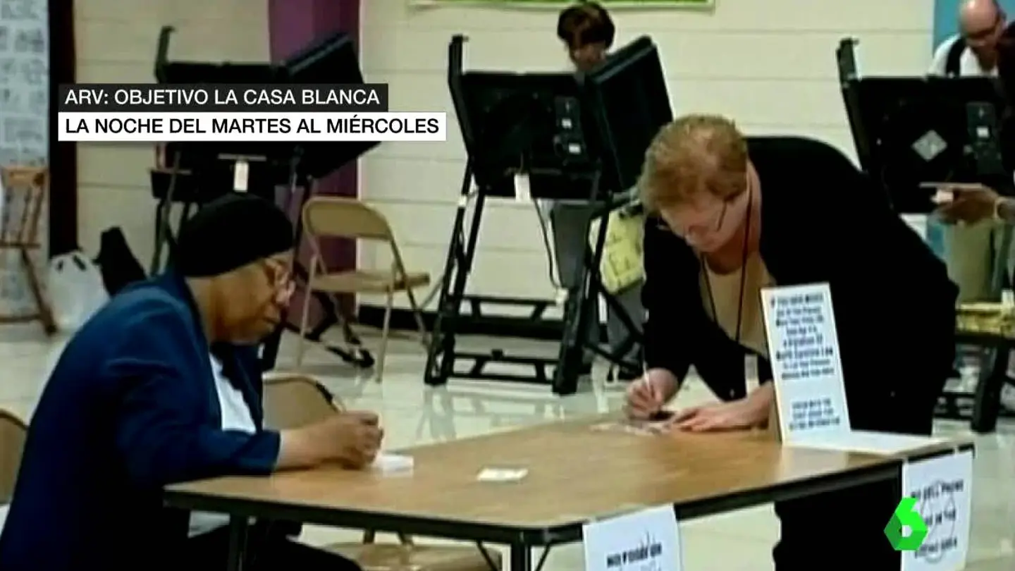 Gente votando en EEUU Gente votando en EEUU