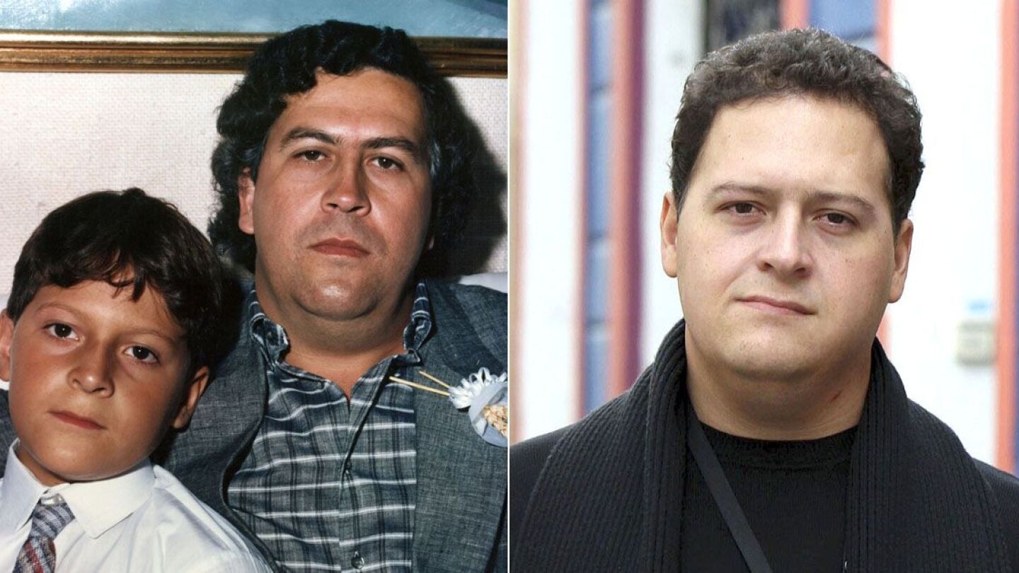 Sebasti&aacute;n Marroqu&iacute;n, hijo de Pablo Escobar