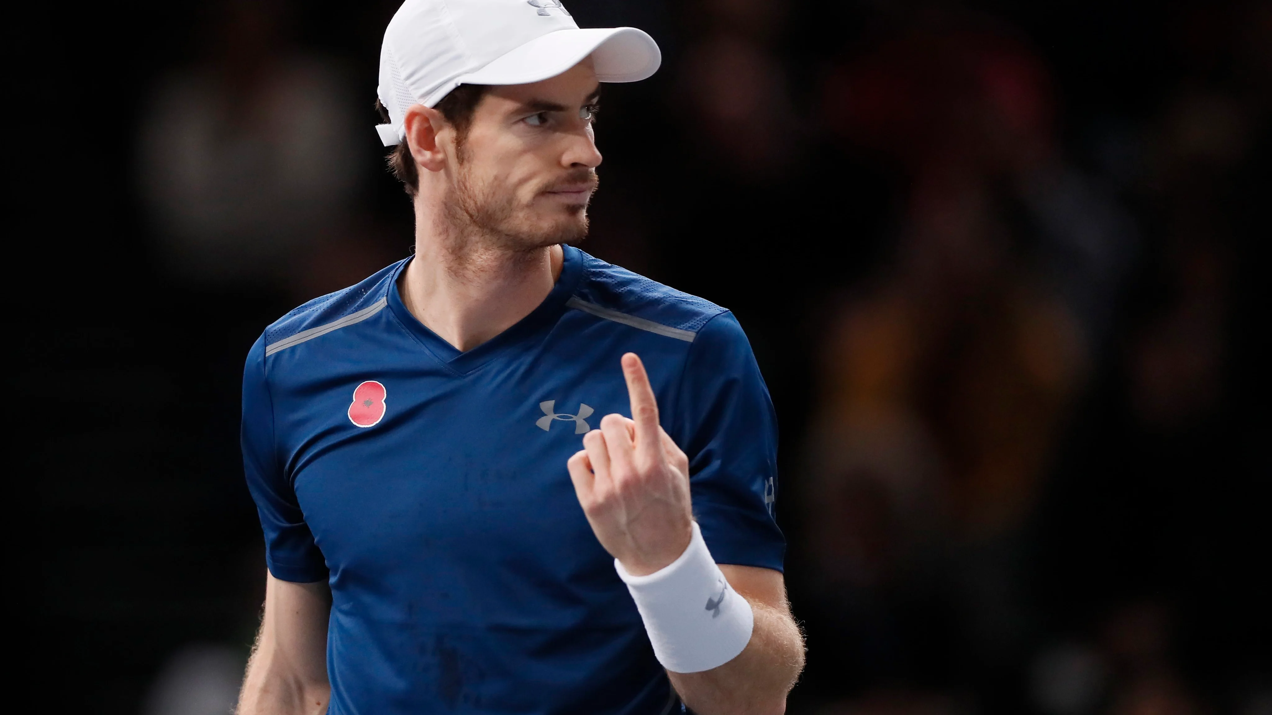 Andy Murray celebra su número 1 en la ATP ganando la final del Masters 1000 de Paris-Bercy 