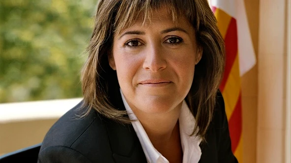 Núria Marín, alcaldesa de L'Hospitalet de Llobregat