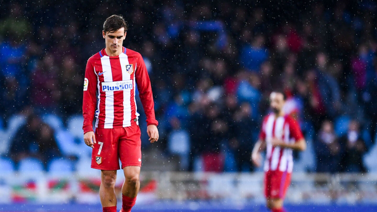 Griezmann, cabizbajo