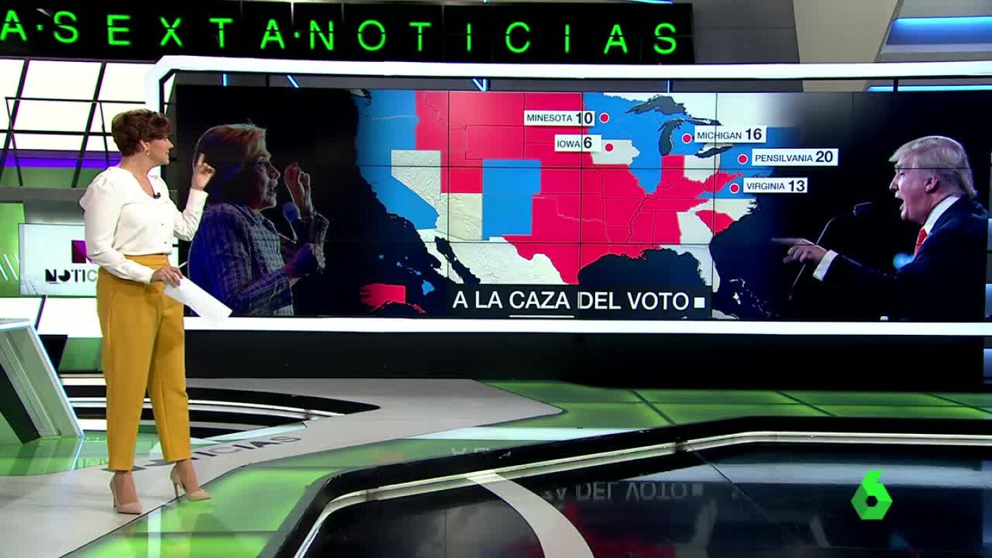 Votos populares y votos electorales en EEUU