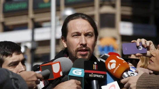 Pablo Iglesias habla ante los medios (Archivo) Pablo Iglesias habla ante los medios (Archivo)