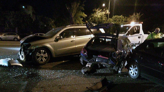 Accidente de tráfico provocado por un menor de edad que intentaba eludir un control de alcoholemia Accidente de tráfico provocado por un menor de edad que intentaba eludir un control de alcoholemia