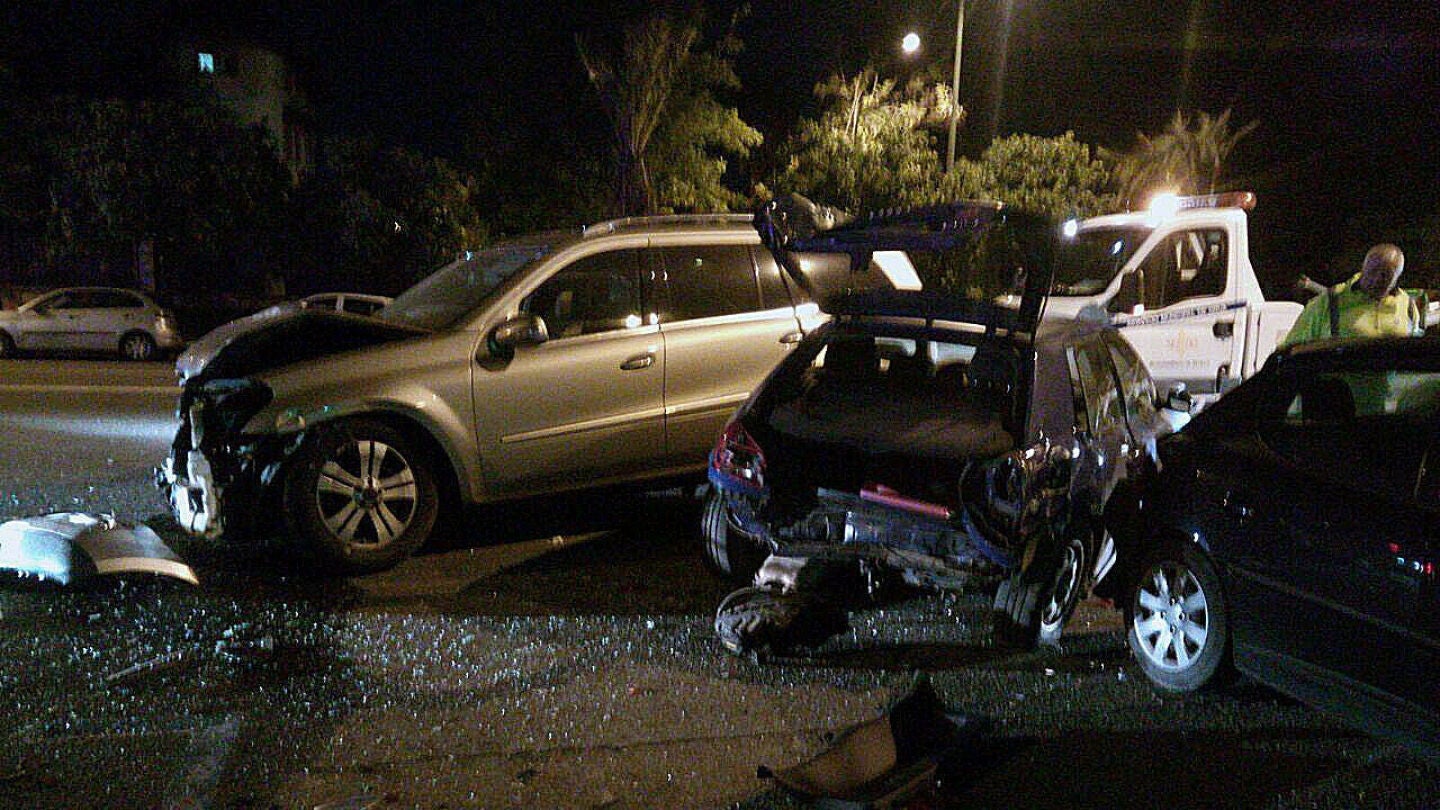 Accidente de tr&aacute;fico provocado por un menor de edad que intentaba eludir un control de alcoholemia
