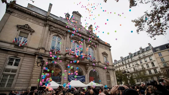 Homenaje a las víctimas de los ataques de París Homenaje a las víctimas de los ataques de París