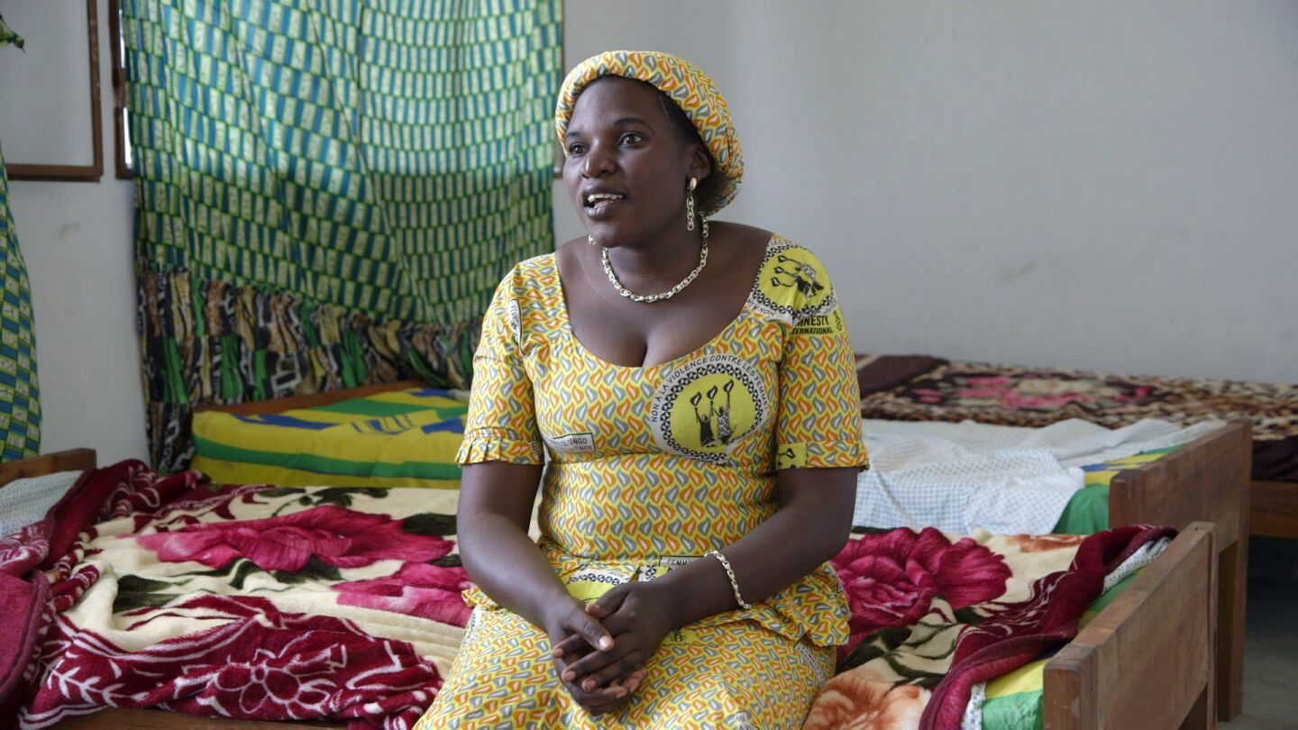 Una v&iacute;ctima de violaci&oacute;n en el Congo