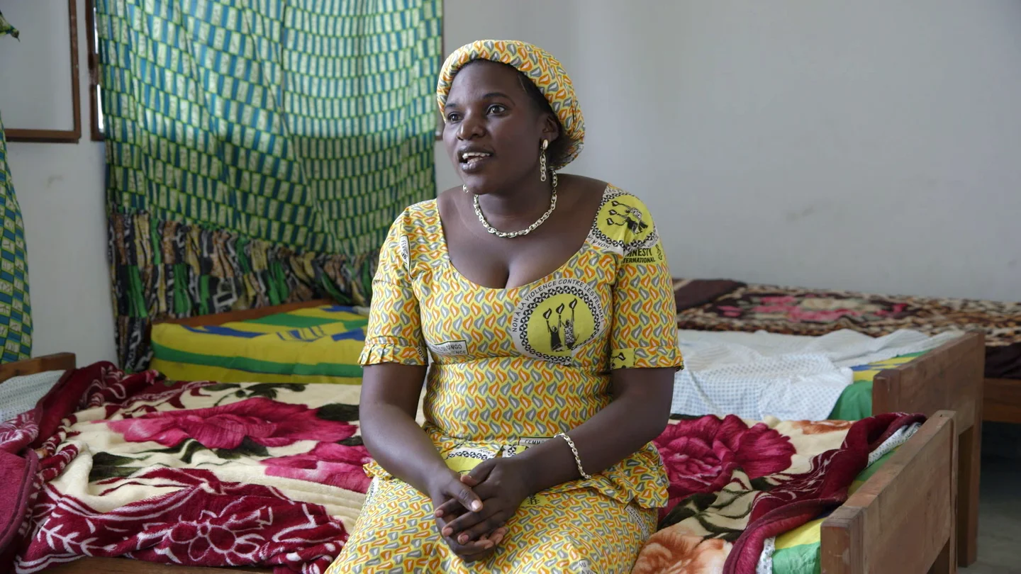 Una víctima de violación en el Congo Una víctima de violación en el Congo