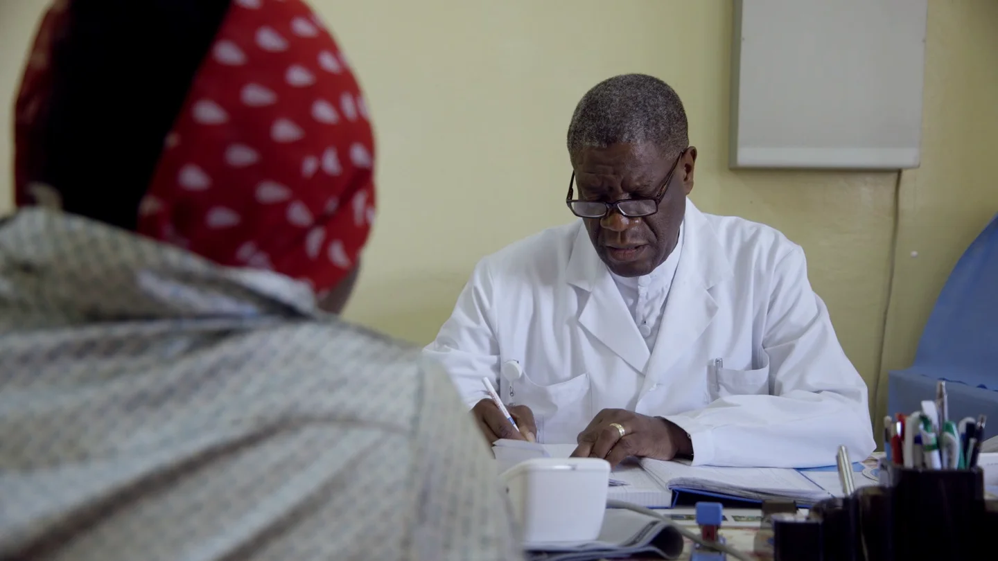 El director del Hospital Pazi, Denis Mukwege El director del Hospital Pazi, Denis Mukwege