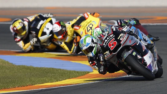 Zarco, en el GP de Cheste Zarco, en el GP de Cheste