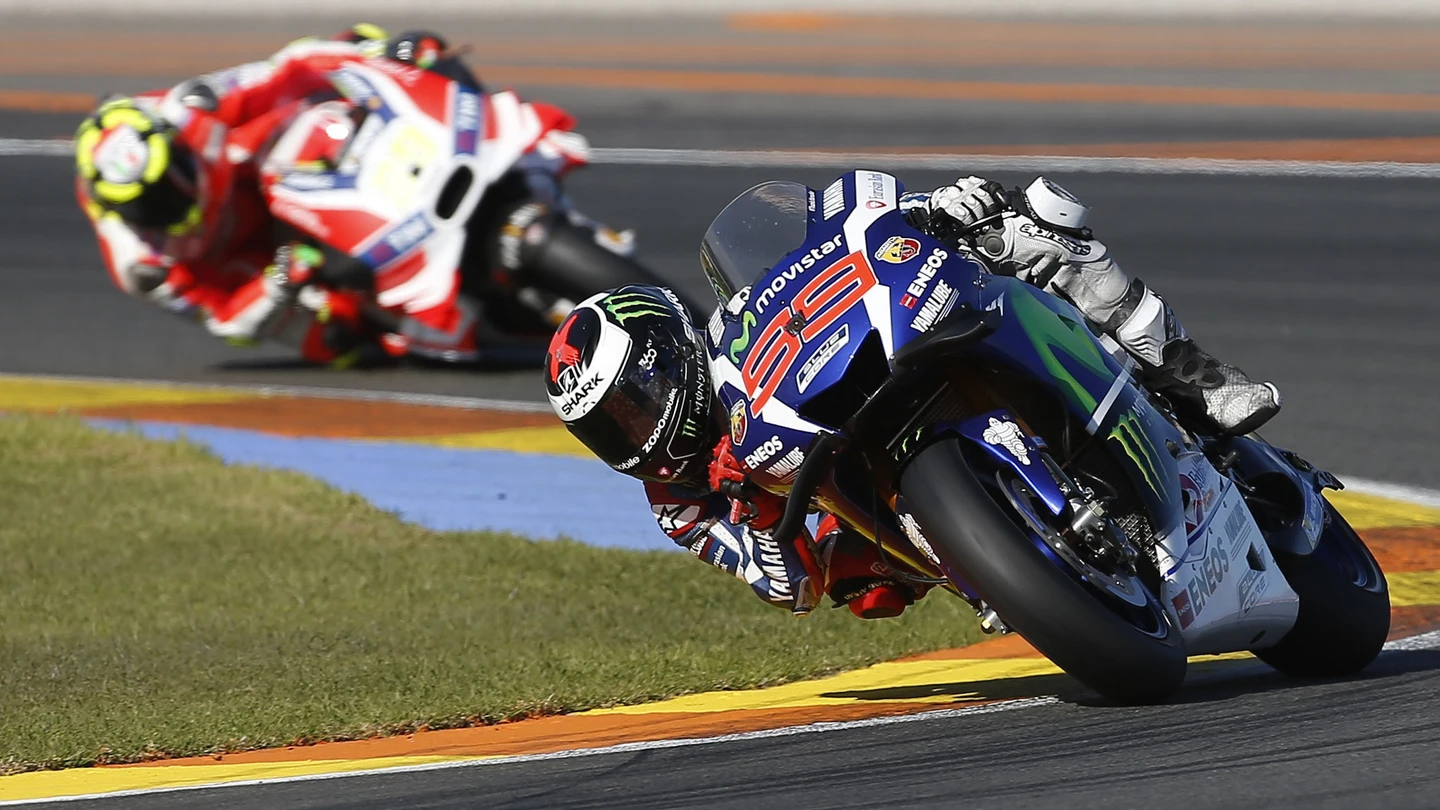 Jorge Lorenzo, durante el GP de Cheste Jorge Lorenzo, durante el GP de Cheste