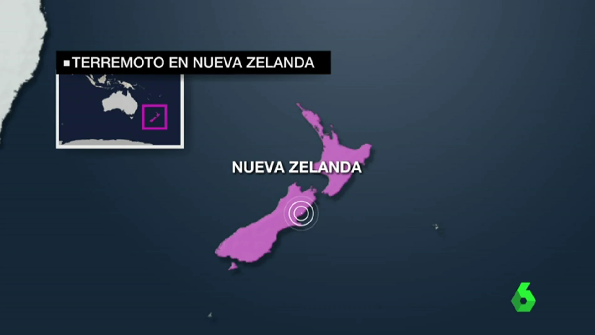 Frame 23.894 de: Emiten una alerta de tsunami tras un seísmo de magnitud 7,4 en Nueva Zelanda
