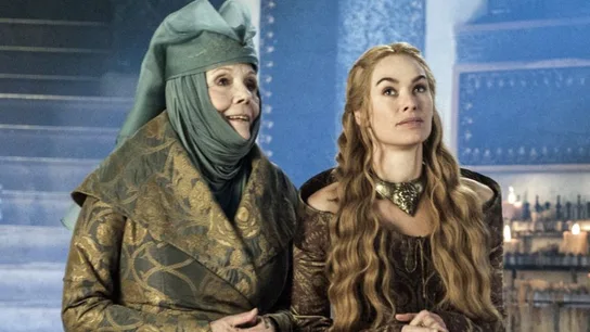 Lady Olena Tyrell y Cersei Lannister en 'Juego de Tronos' Lady Olena Tyrell y Cersei Lannister en 'Juego de Tronos'