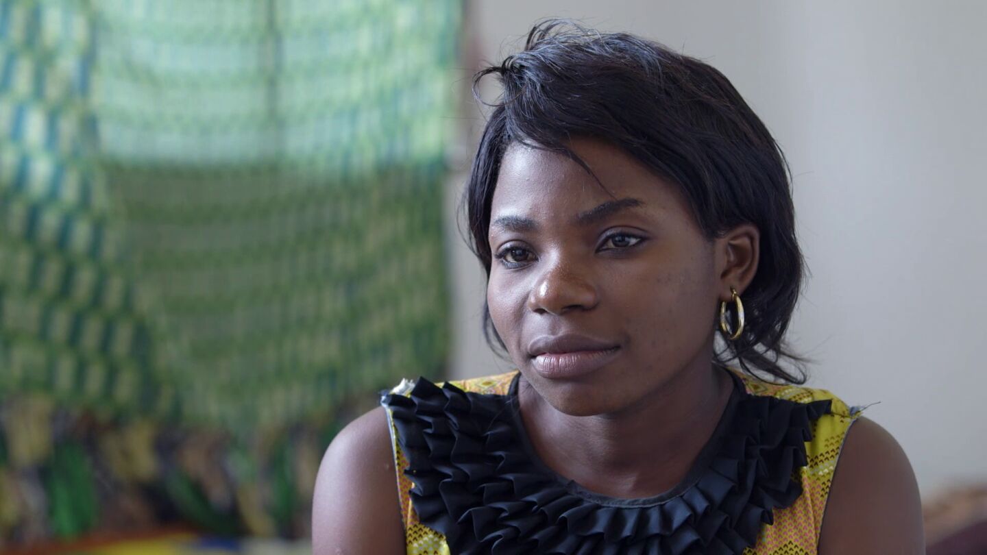 Una v&iacute;ctima de violaci&oacute;n en el Congo