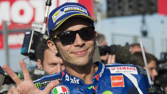 Rossi, en Cheste Rossi, en Cheste