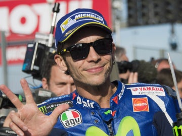 Rossi, en Cheste