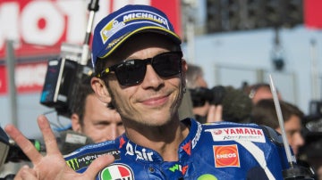 Rossi, en Cheste