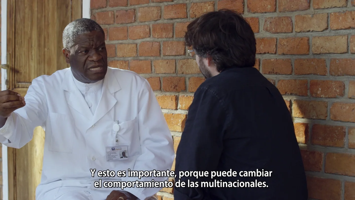 El director del Hospital Pazi, Denis Mukwege El director del Hospital Pazi, Denis Mukwege