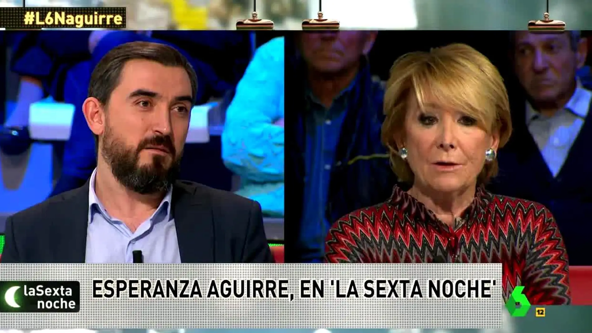 Esperanza Aguirre responde a Ignacio Escolar