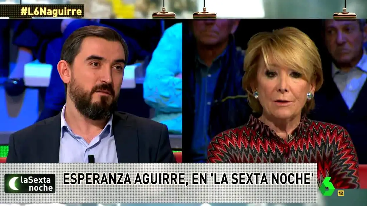 Esperanza Aguirre responde a Ignacio Escolar