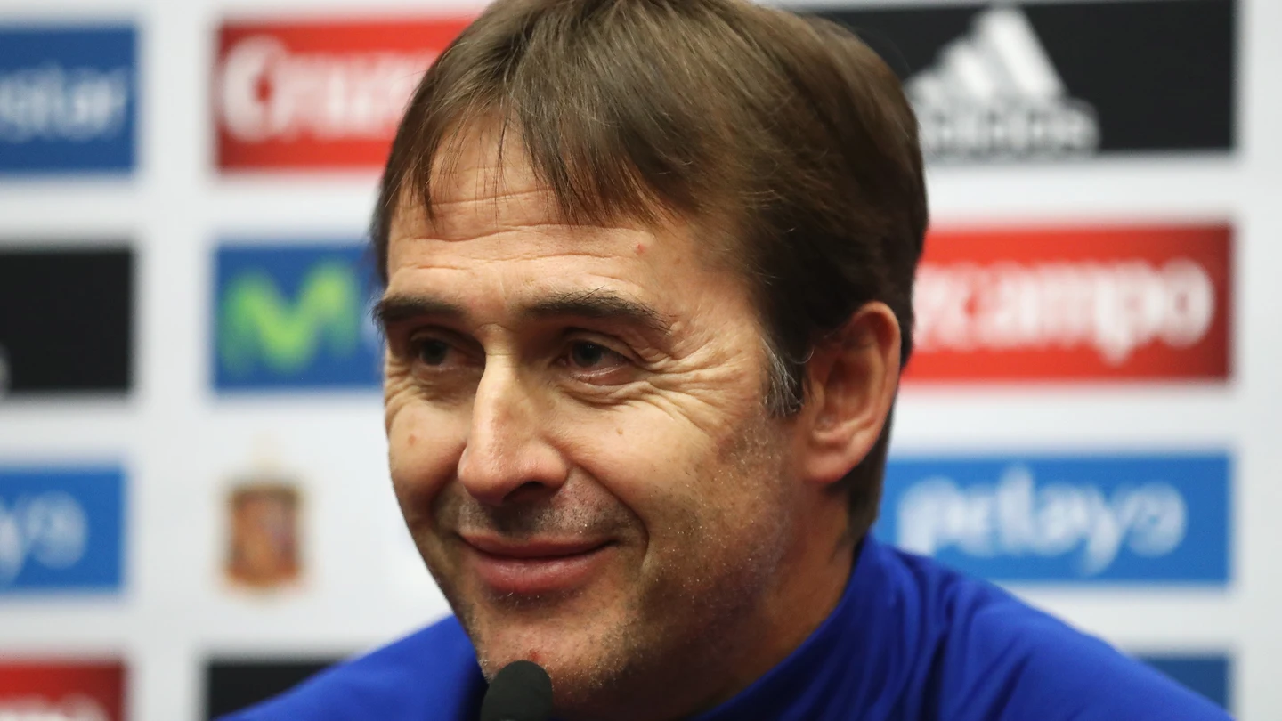 Julen Lopetegui, seleccionador español Julen Lopetegui, seleccionador español