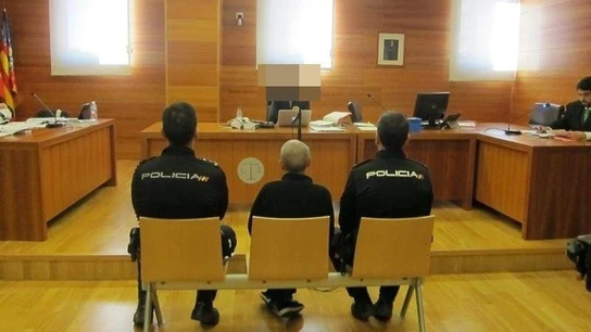 El 'violador de la Diagonal' durante el juicio El 'violador de la Diagonal' durante el juicio