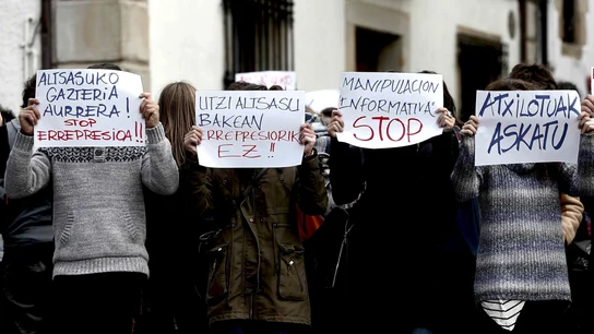 Concentración en Alsasua Concentración en Alsasua
