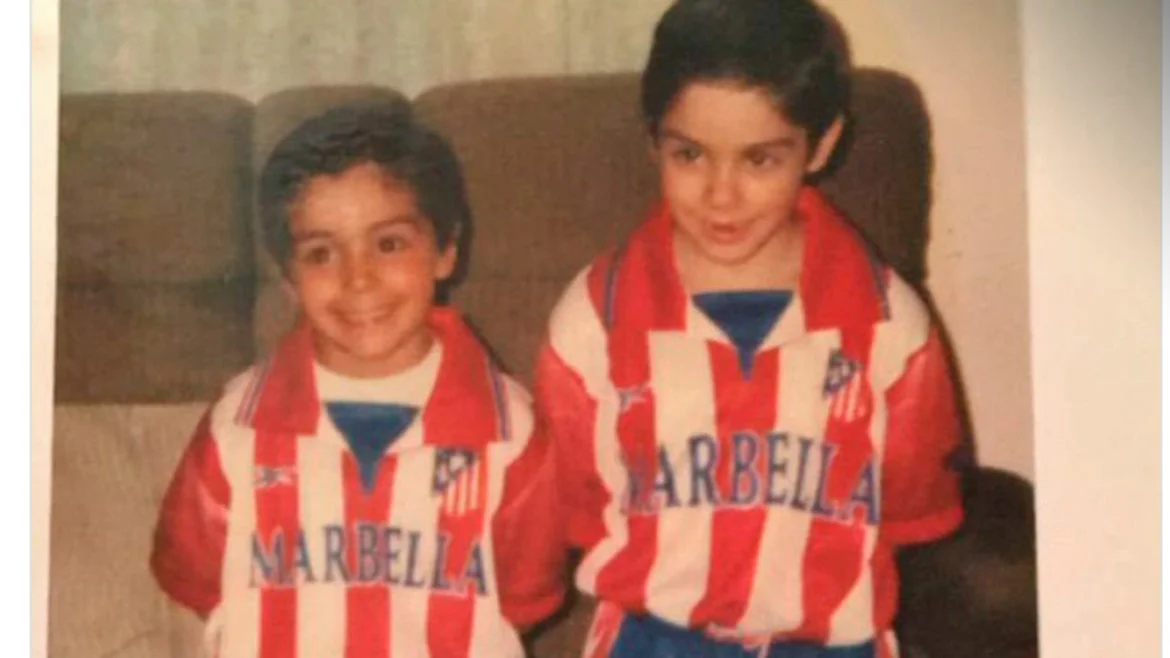 Los Carrasco, atléticos desde su infancia Los Carrasco, atléticos desde su infancia