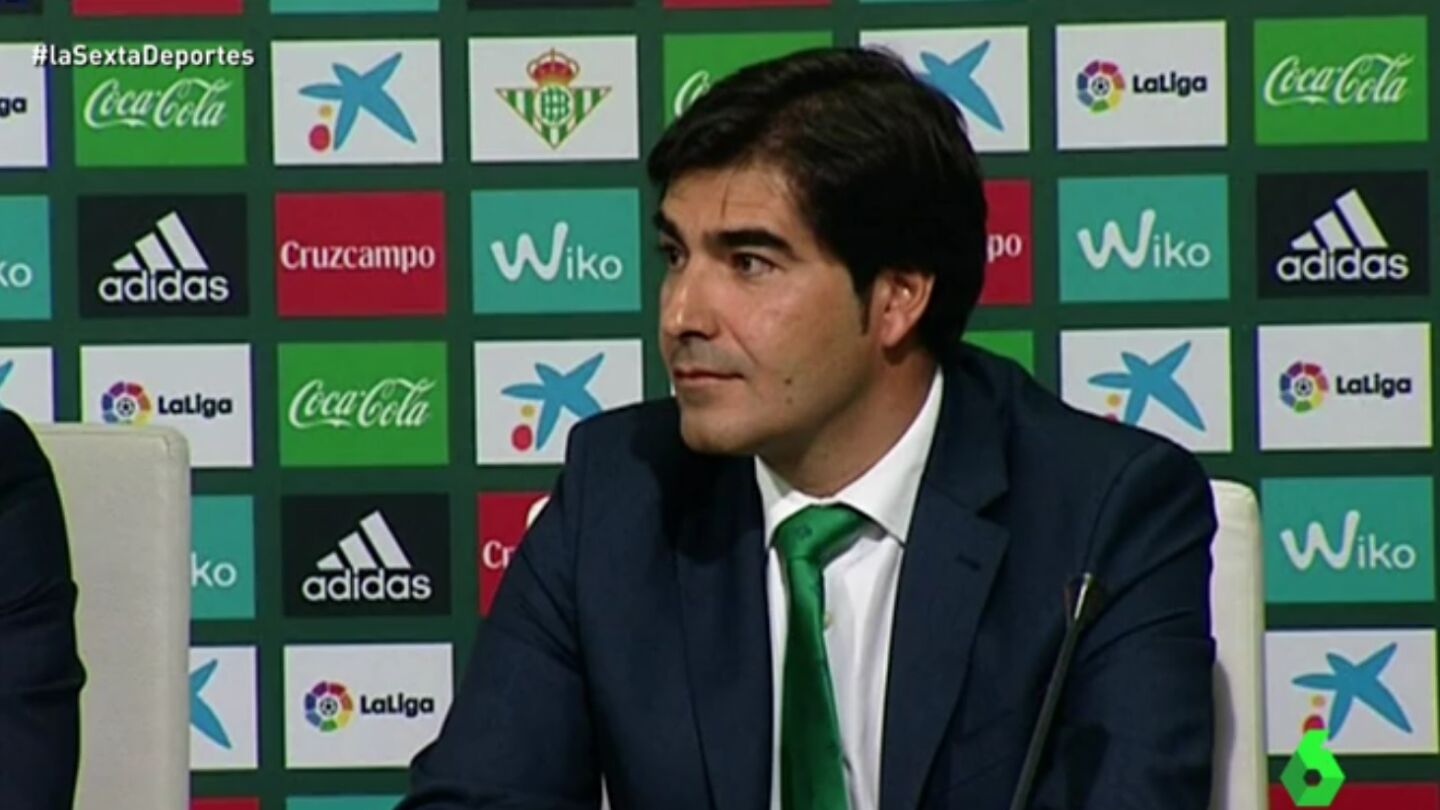 &Aacute;ngel Haro, presidente del Betis 