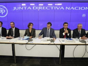 Mariano Rajoy preside la Junta Directiva del PP Mariano Rajoy preside la Junta Directiva del PP
