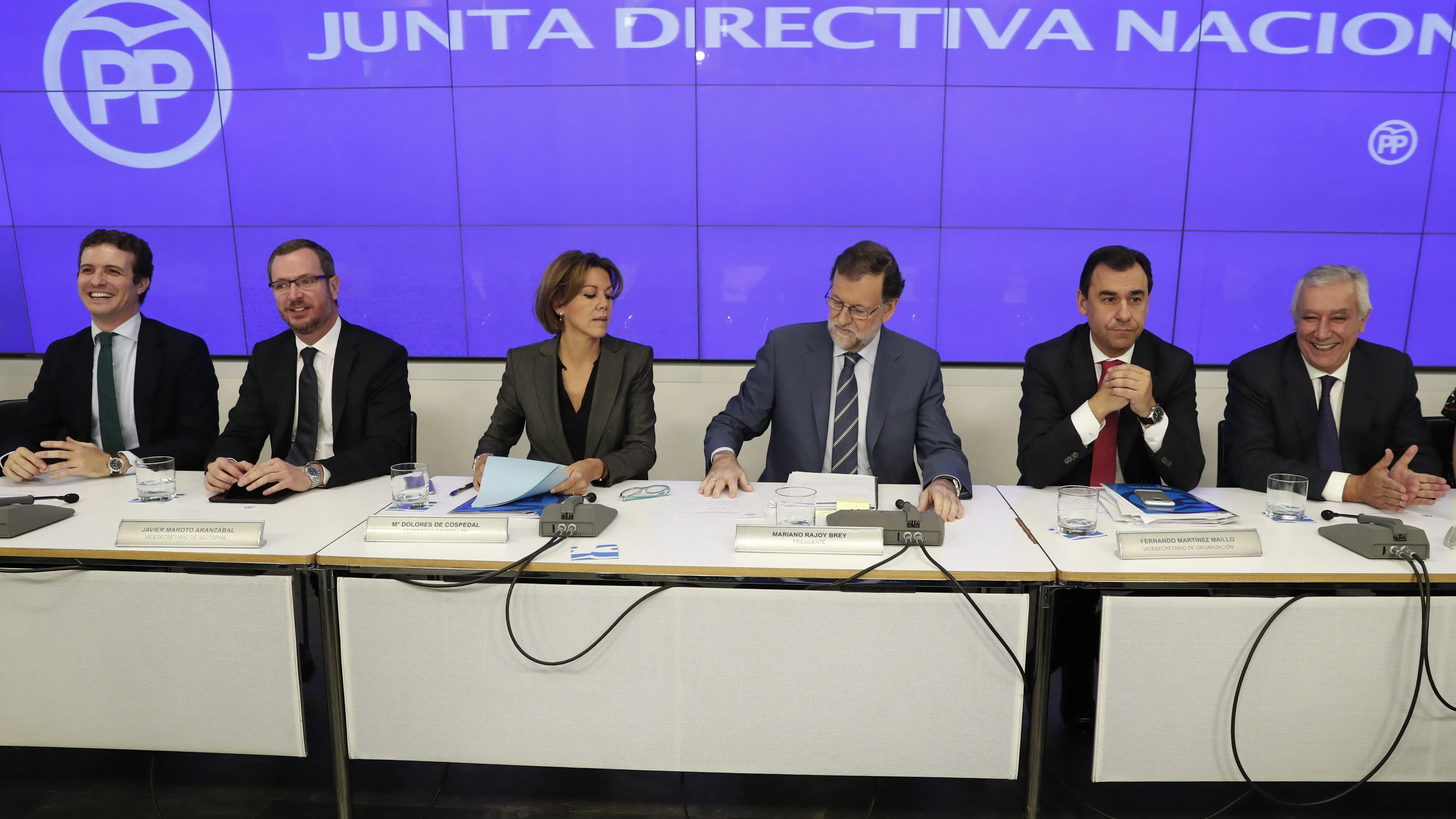 Mariano Rajoy preside la Junta Directiva del PP Mariano Rajoy preside la Junta Directiva del PP