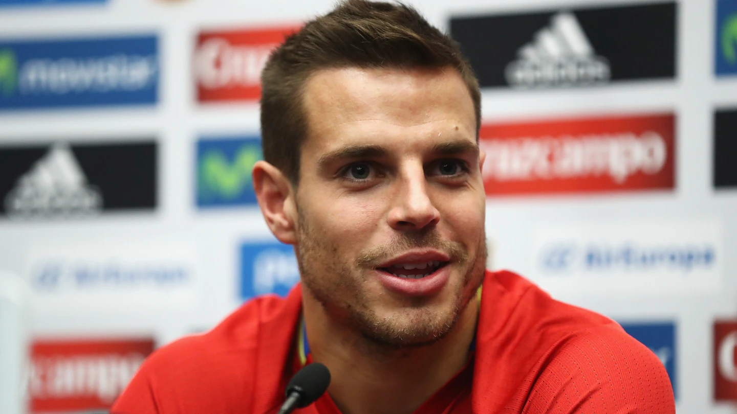 César Azpilicueta, central de la selección española César Azpilicueta, central de la selección española