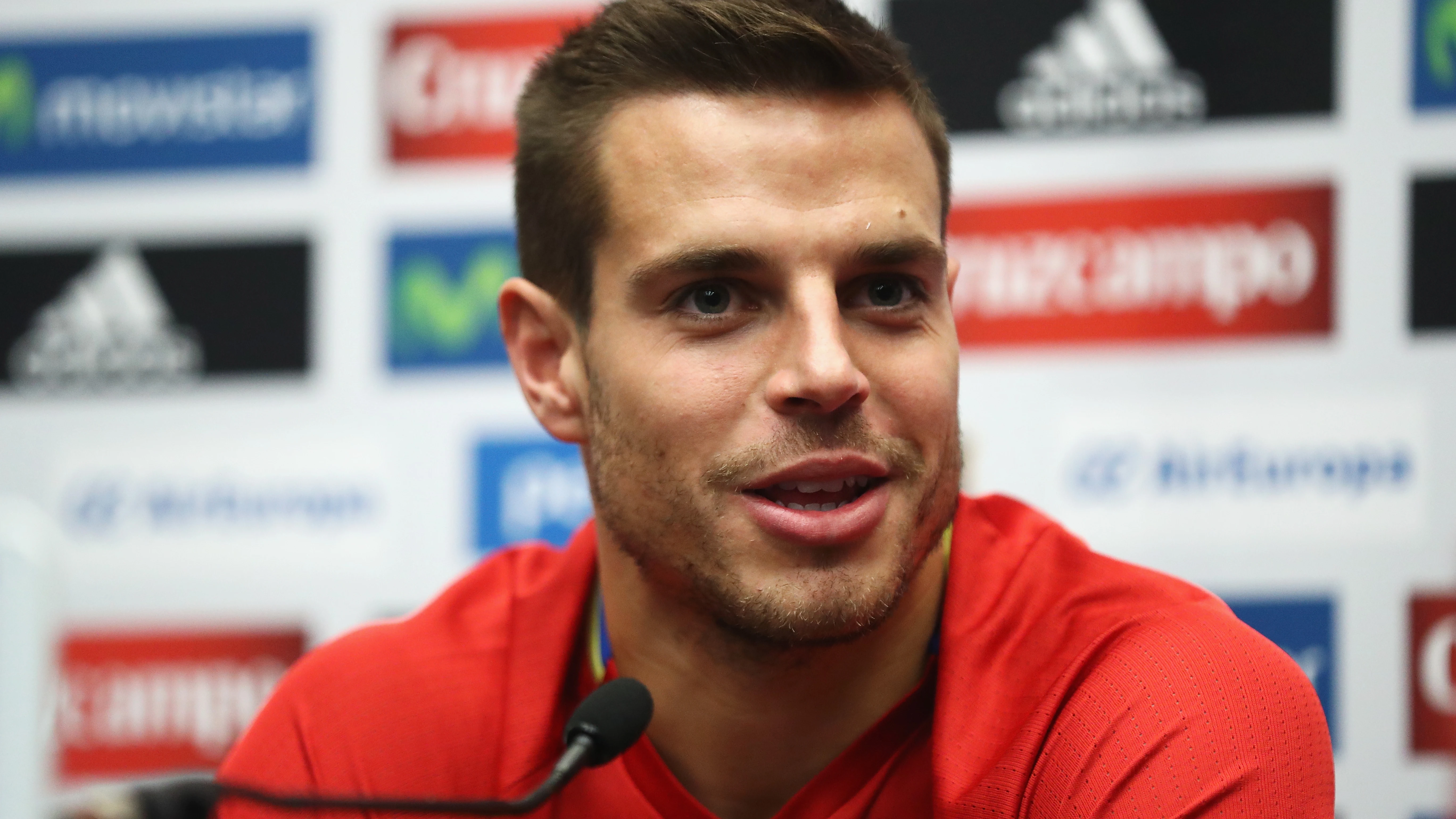 C&eacute;sar Azpilicueta, central de la selecci&oacute;n espa&ntilde;ola 