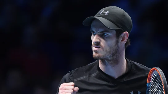 El tenista británico Andy Murray celebra la victoria ante el croata Marin Cilic El tenista británico Andy Murray celebra la victoria ante el croata Marin Cilic