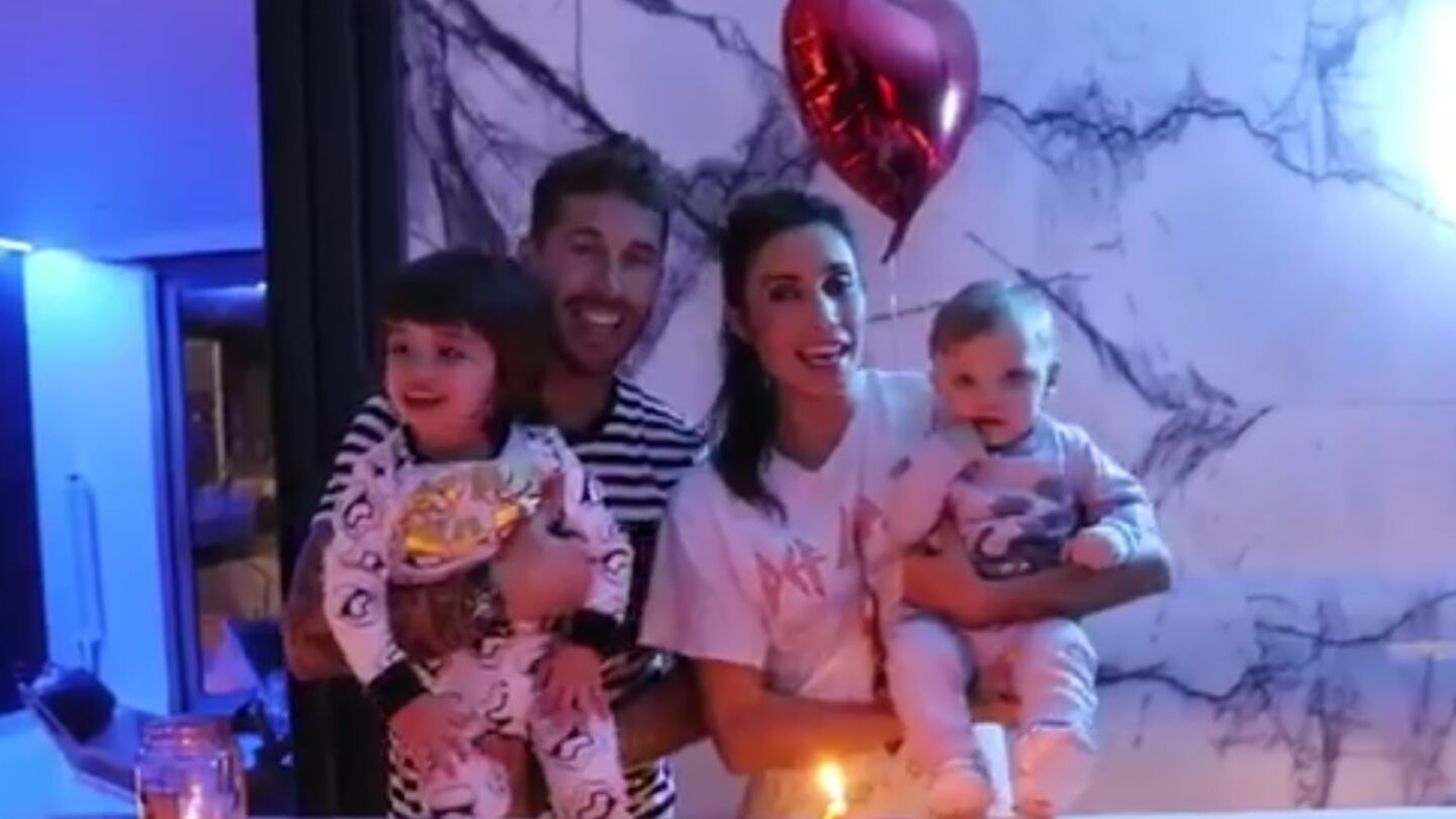 Sergio Ramos celebra el primer cumplea&ntilde;os de su hijo Marco 