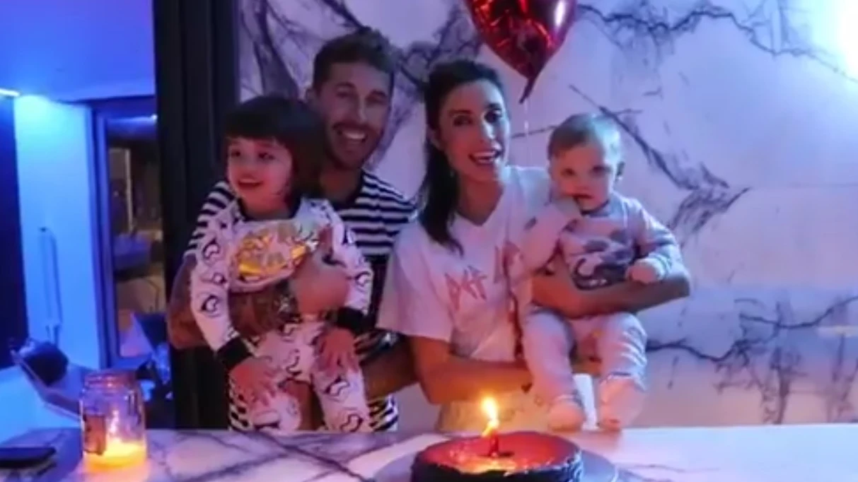 Sergio Ramos celebra el primer cumpleaños de su hijo Marco 